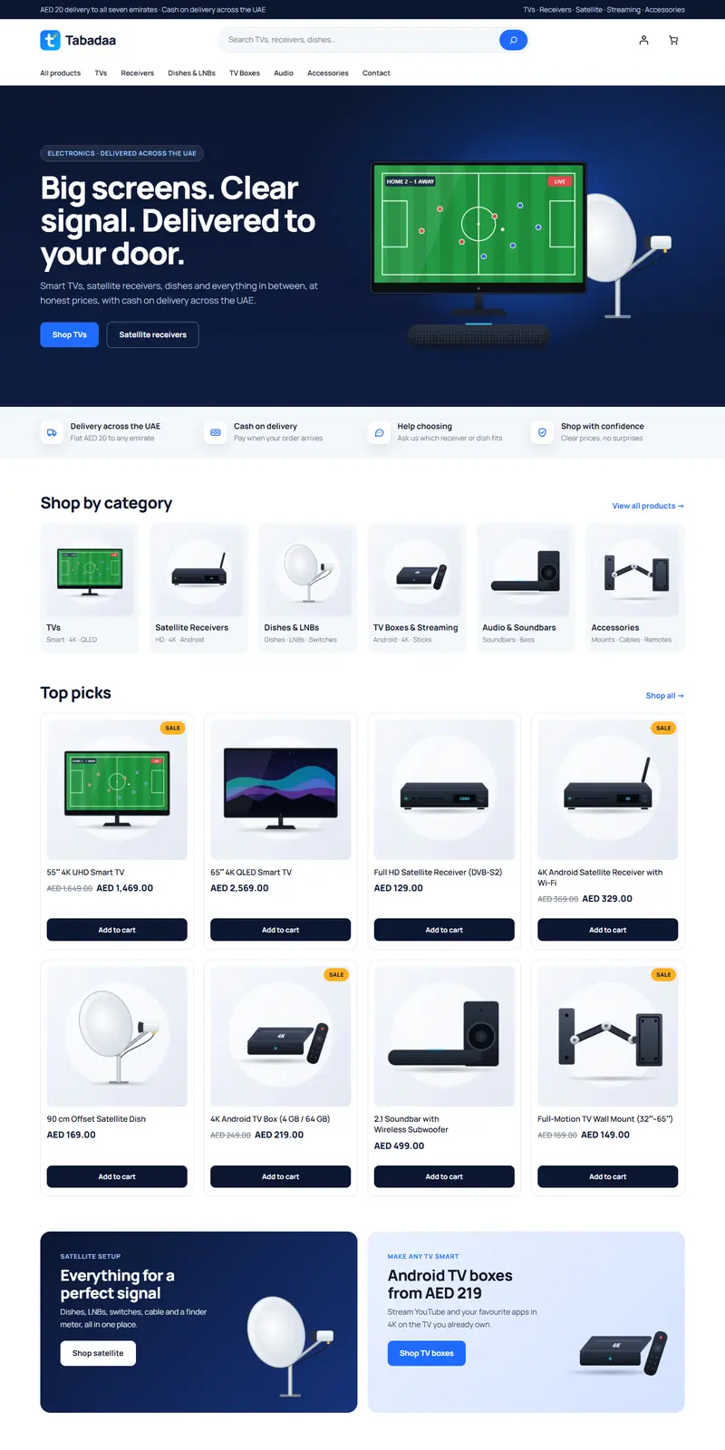 Tabadaa website